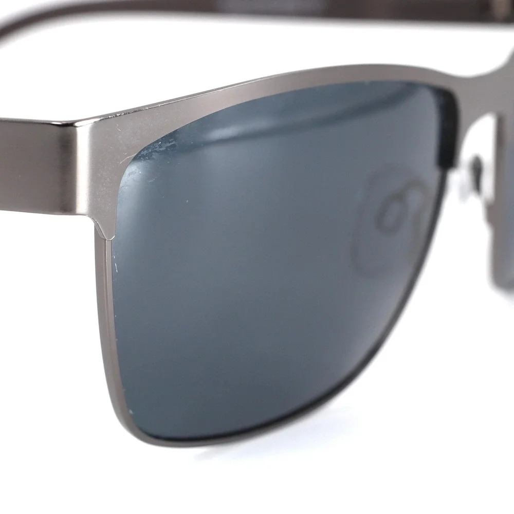 Piranha Sunglasses Mens Brown‎ Polarized Rectangular Metal Frame Shades 64343